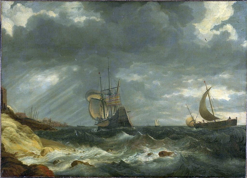Mare agitato - Musee des Beaux, Arts, Strasbourg